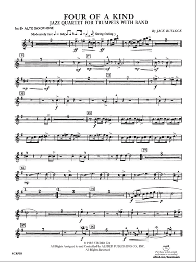 Four of a Kind: E-flat Alto Saxophone