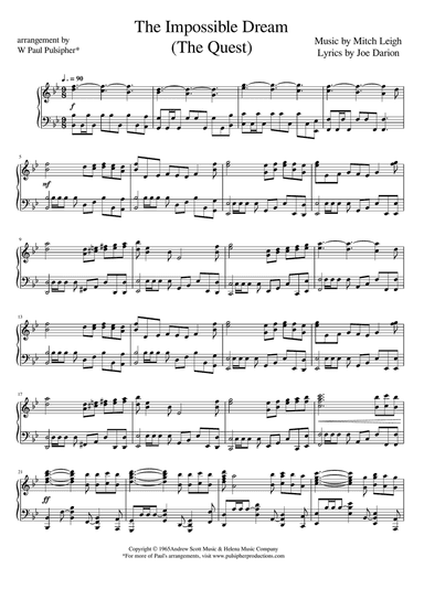 The Impossible Dream (the Quest)