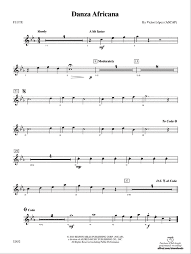 Danza Africana: Flute