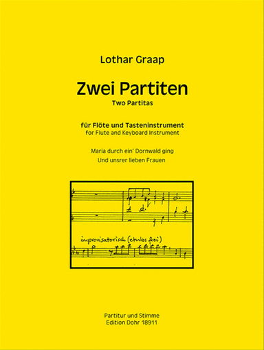 Zwei Partiten nach Liedern zum Advent für Flöte und Tasteninstrument