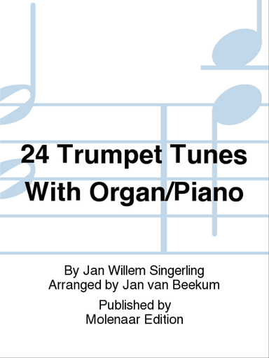 24 Trumpet Tunes With Organ/Piano