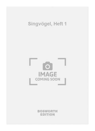 Singvögel, Heft 1