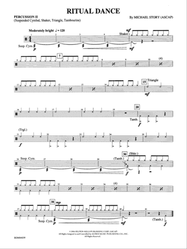 Ritual Dance: 2nd Percussion
