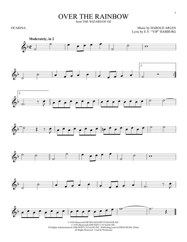 Over The Rainbow (from The Wizard Of Oz)