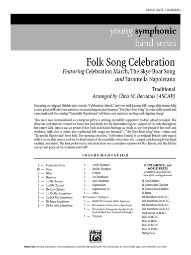 Folk Song Celebration: Score