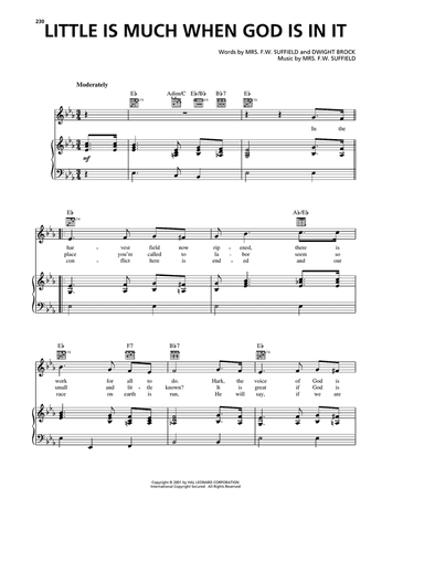 Little Is Much When God Is In It