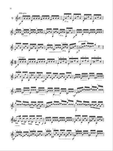 Carcassi: Melodic and Progressive Etudes, Op. 60