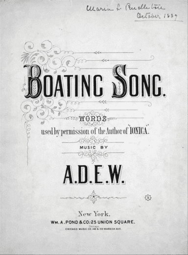Boating Song