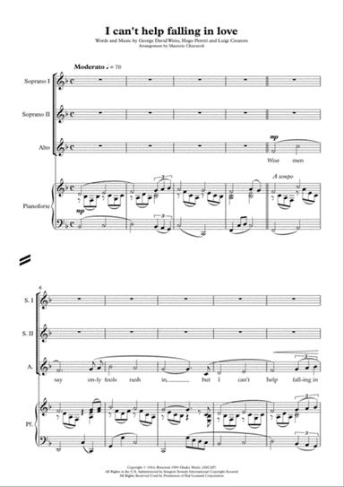 Can't Help Falling In Love