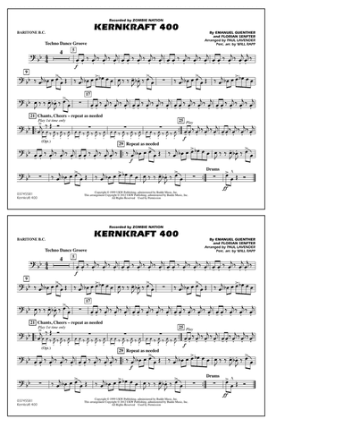 Kernkraft 400 (arr. Paul Lavender) - Baritone B.C.