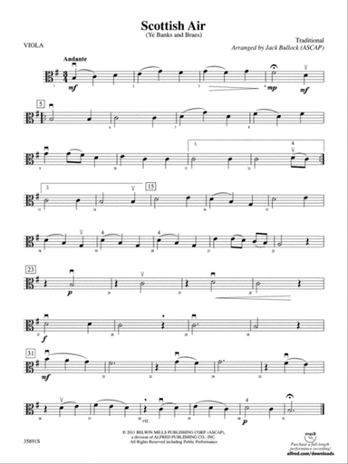 Scottish Air: Viola