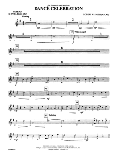 Dance Celebration: (wp) E-flat Tuba T.C.