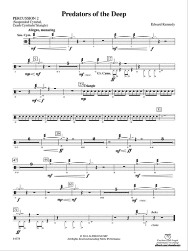 Predators of the Deep: 2nd Percussion