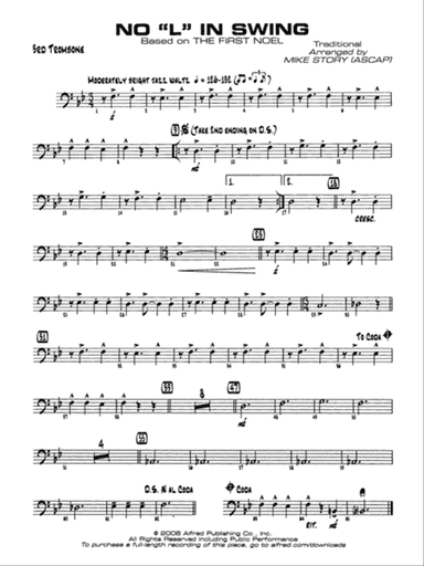No "L" in Swing: 3rd Trombone