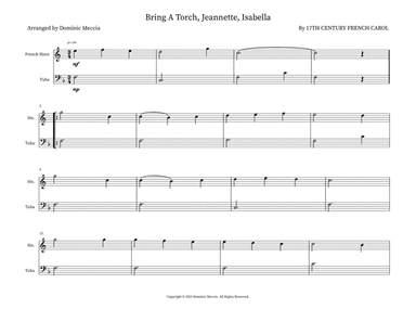 Bring A Torch, Jeannette, Isabella