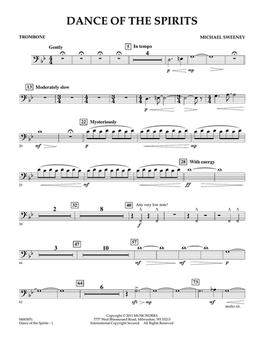 Dance Of The Spirits - Trombone