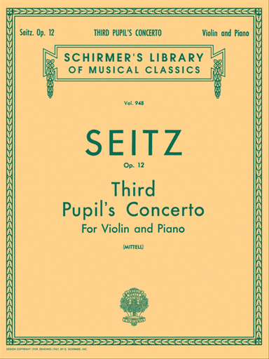 Pupil's Concerto No. 3 in G Minor, Op. 12