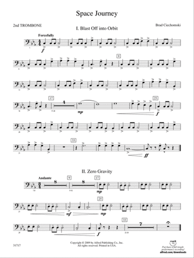 Space Journey: 2nd Trombone