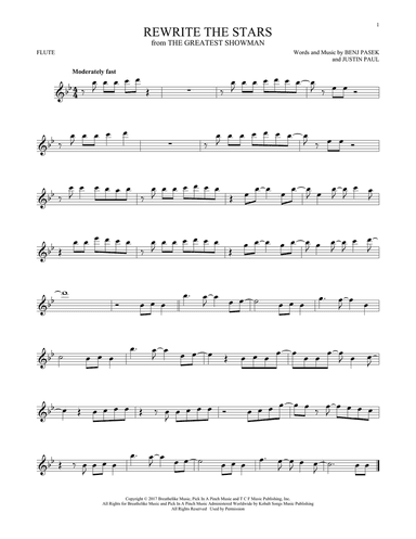 Rewrite The Stars (from The Greatest Showman)