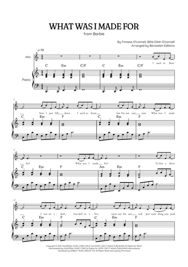 What Was I Made For?