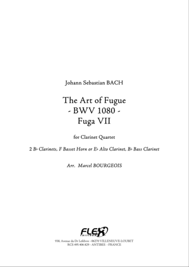 The Art of Fugue BWV1080 - Fuga VII