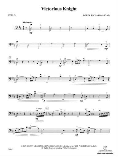 Victorious Knight: Cello