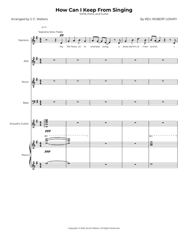 How Can I Keep From Singing
