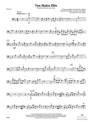 Van Halen Hits: Cello