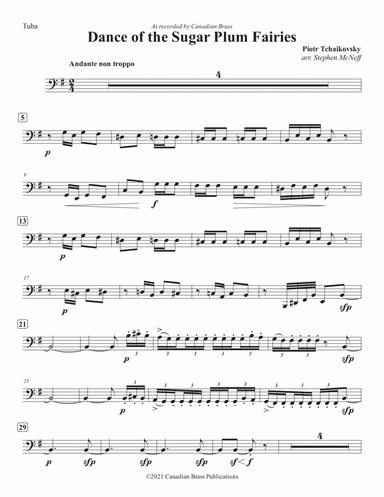 Dance of the Sugar Plum Fairies - Tuba