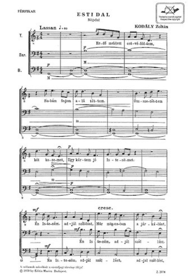 Esti Dal (Evening Song)