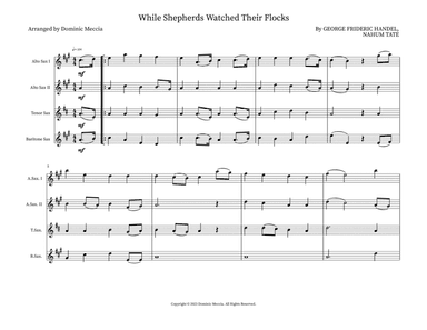 While Shepherds Watched Their Flocks