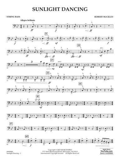 Sunlight Dancing - String Bass