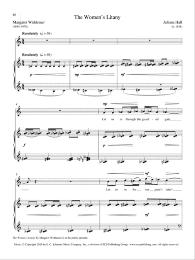 The Women’s Litany (Downloadable)
