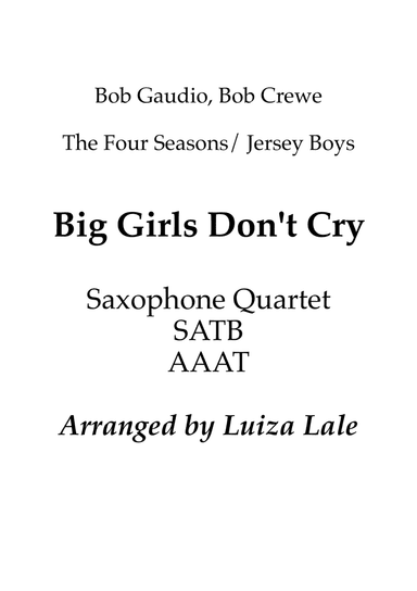 Big Girls Don't Cry