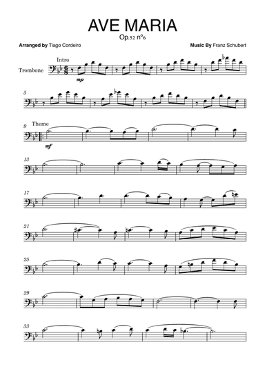 Ave Maria Op.52 nÂș6