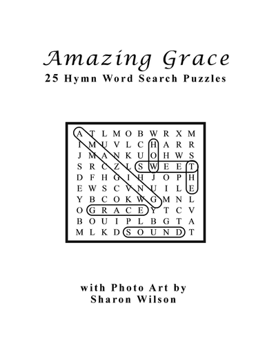 Amazing Grace (25 Hymn Word Search Puzzles)