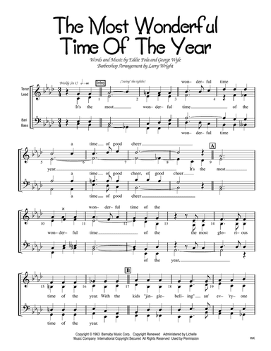 The Most Wonderful Time Of The Year