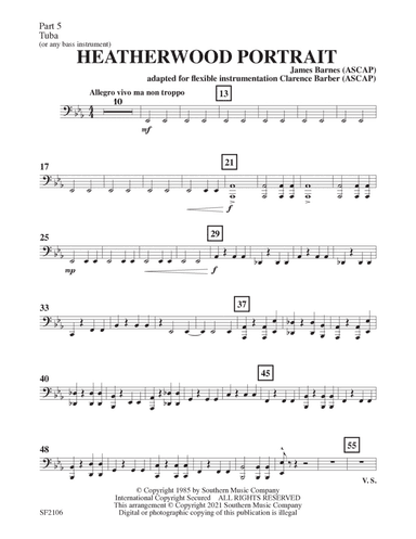 Heatherwood Portrait - Tuba 5