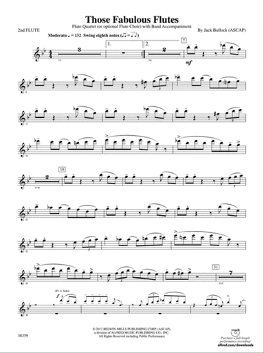Those Fabulous Flutes: 2nd Flute