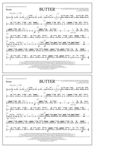 Butter (arr. Tom Wallace) - Snare