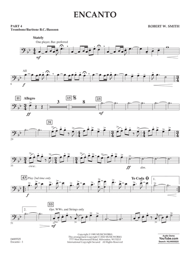Encanto - Pt.4 - Trombone/Bar. B.C./Bsn.