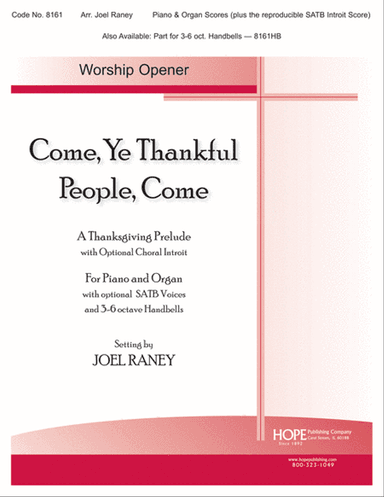 Come, Ye Thankful People, Come