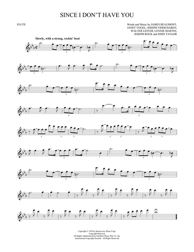 Since I Don't Have You