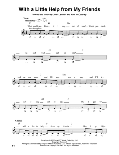 With A Little Help From My Friends