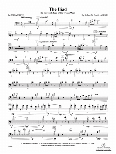 The Iliad: 1st Trombone