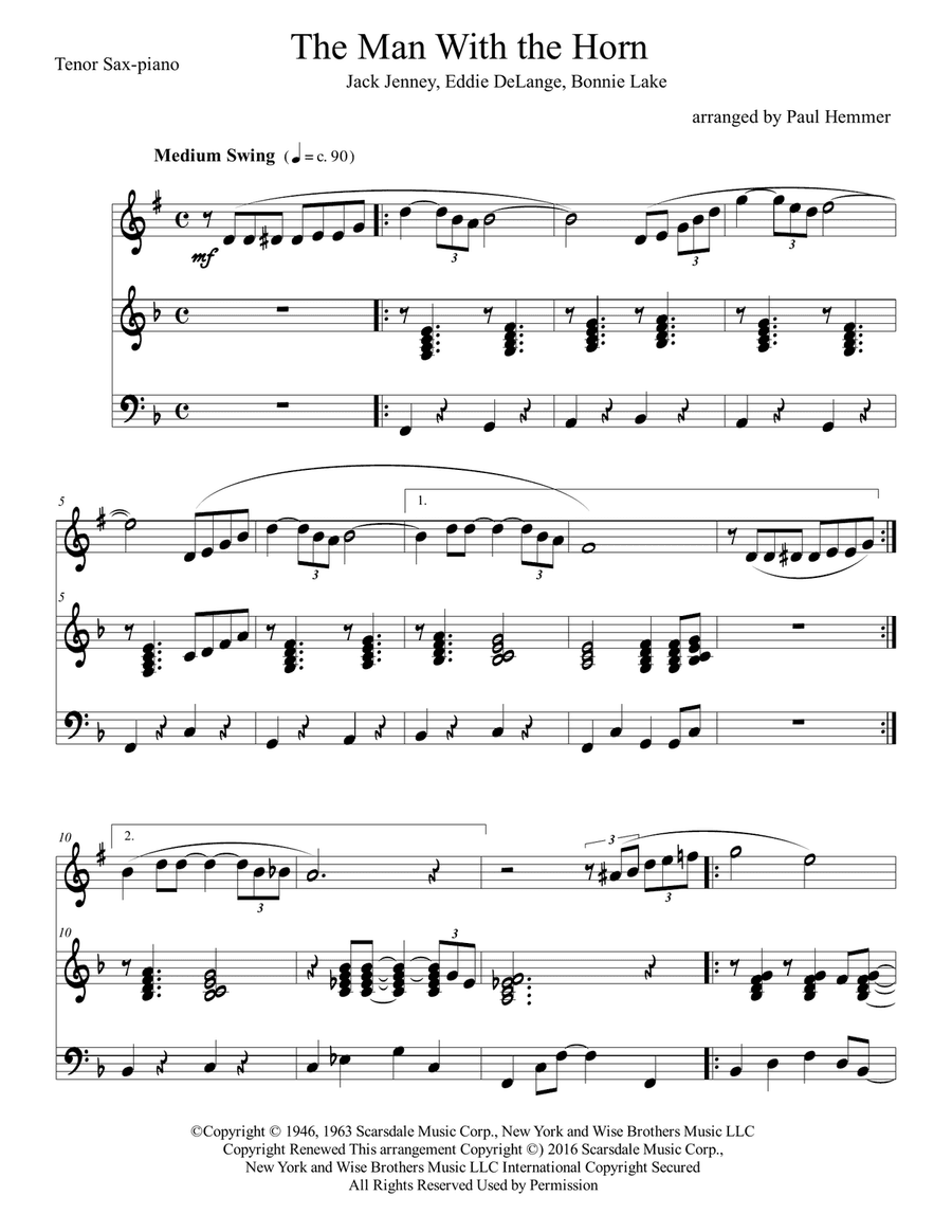 The Man With The Horn