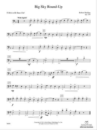 Big Sky Round-Up: (wp) B-flat Tuba B.C.