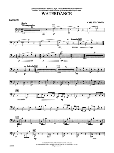 Waterdance: Bassoon