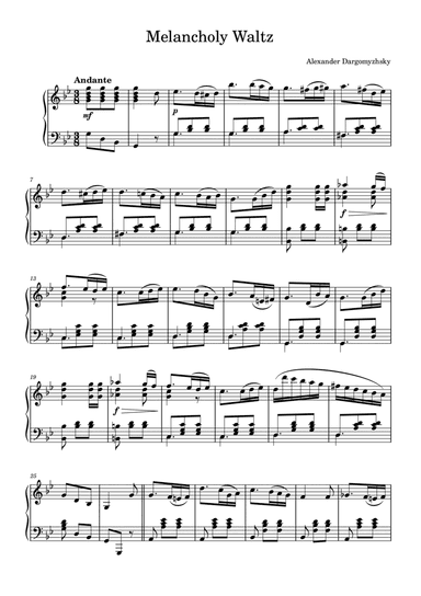 Melancholy Waltz