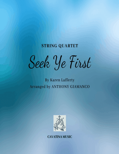 Seek Ye First